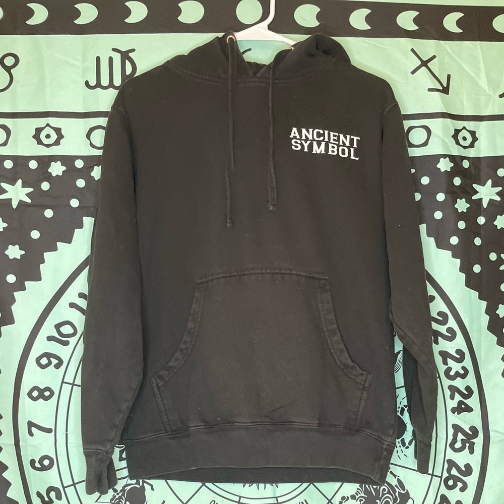 Mens ancient symbol hoodie